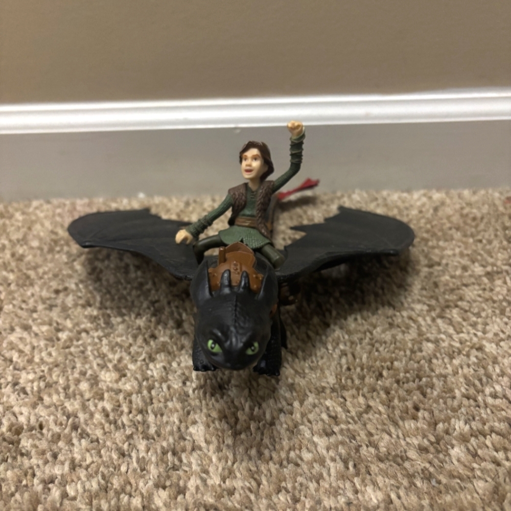 How to Train Your Dragon figures
